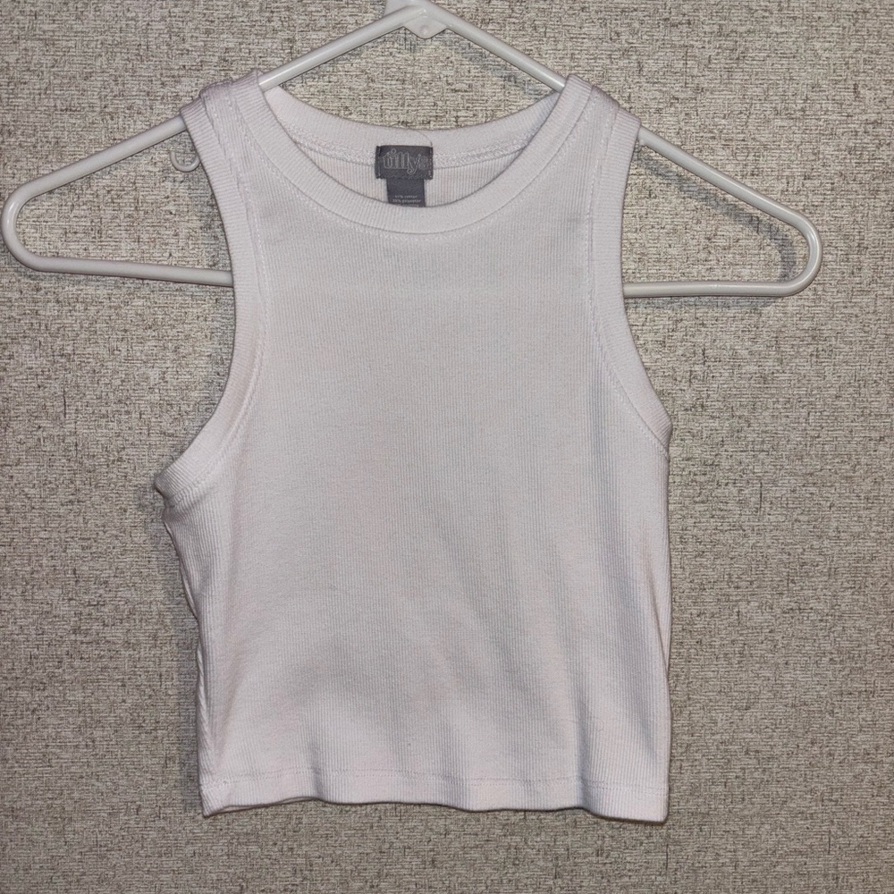 Tilly's Classic White Crop Top